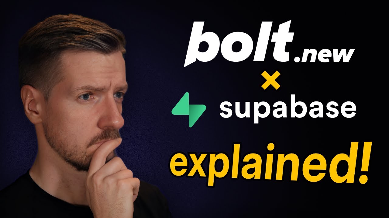 Использование Supabase в приложении bolt.new: 6-минутное руководство