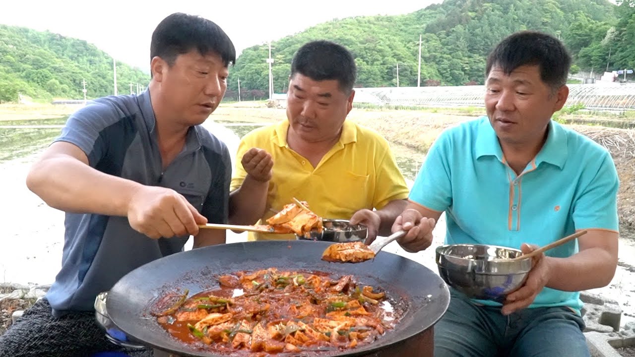 아주 매콤하고 칼칼하게 만든 두부두루치기 [ Stir-fried Tofu ]
