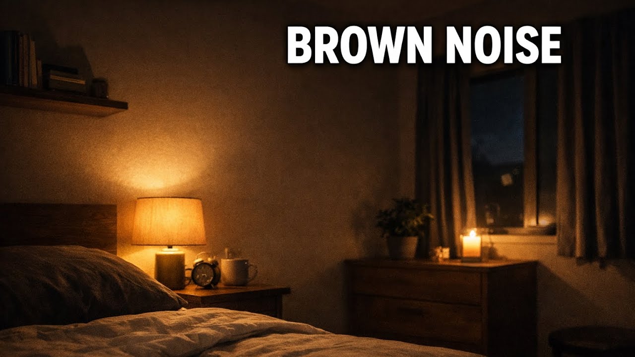 Brown Noise for Deep Sleep – 40 Minutes (No Music)