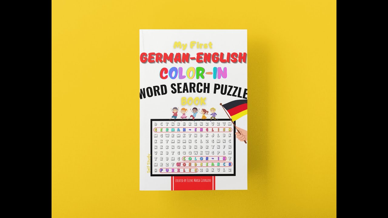 My First German-English Color-In Word Search Puzzle Book