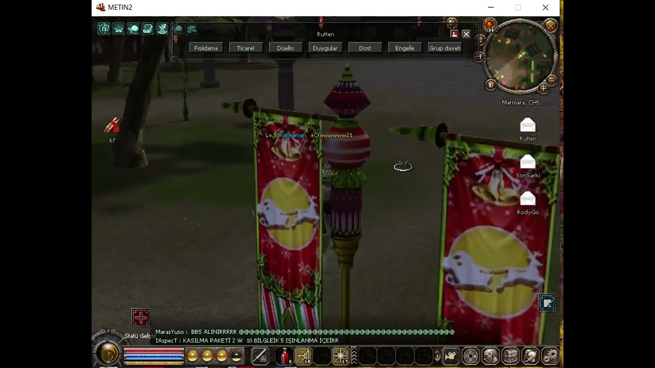 Metin2 Enerji parçası botu