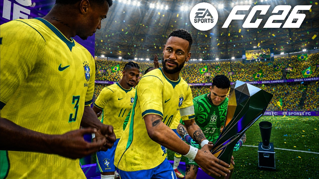 EA FC 26 - Brasil vs Alemanha | Final Copa do Mundo 2026 [PS5 Pro] 4K HDR