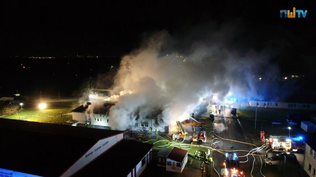 Eine Million Euro Schaden nach Großbrand in Loxstedt