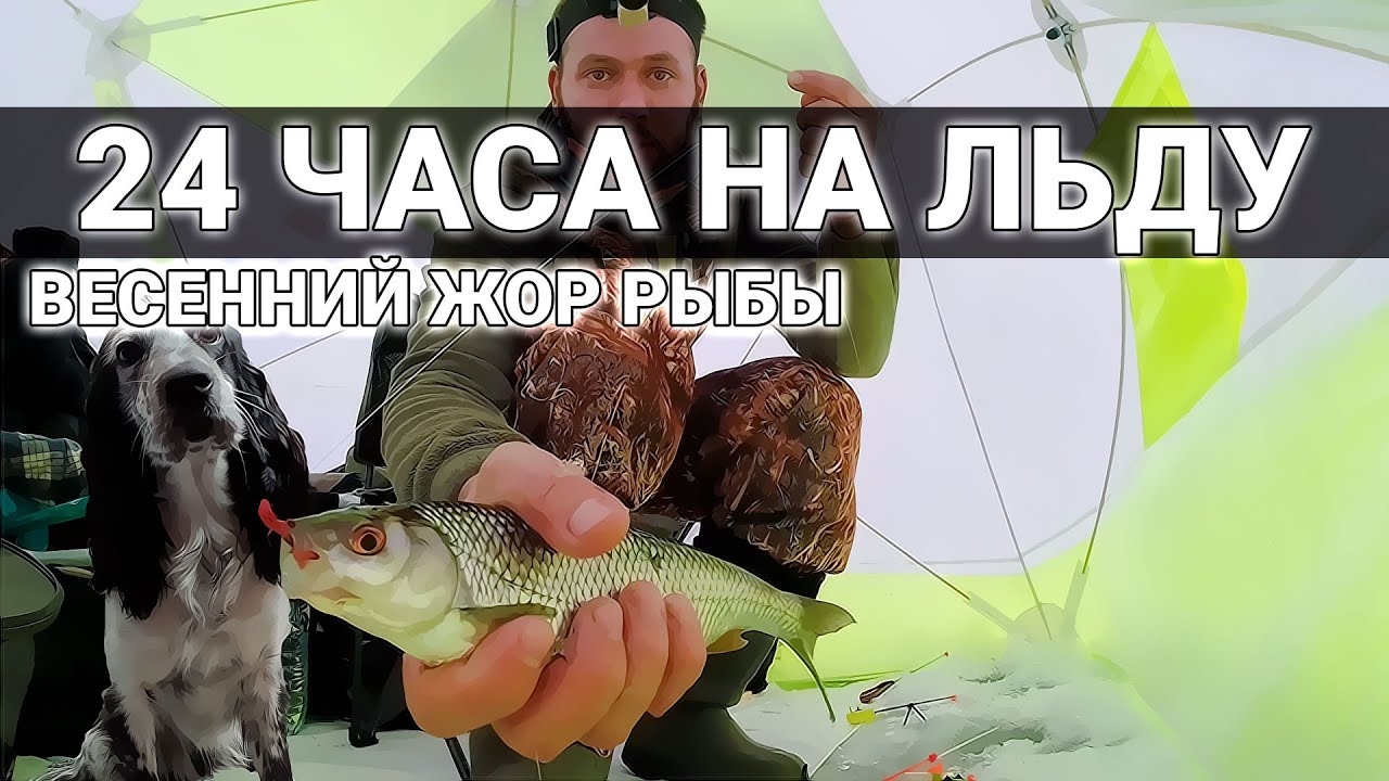 С НОЧЕВКОЙ в палатке. Попал на весенний жор рыбы. Рыбалка в шторм.