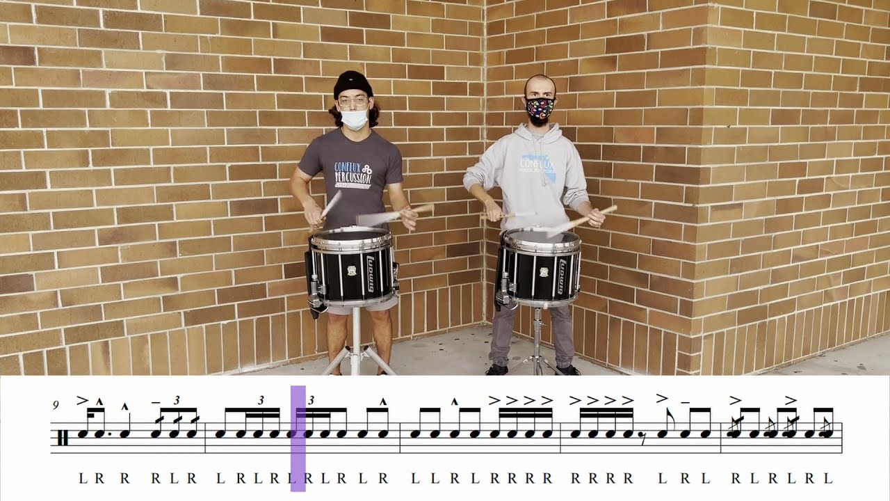 Conflux 2022 Center Snares Christian Touchton & Mike Vickery - The Flux