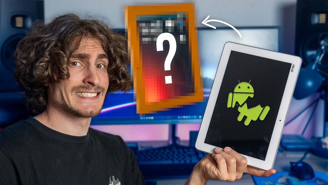 Transformer une vieille tablette en tableau de bord Home Assistant (c'est galère)