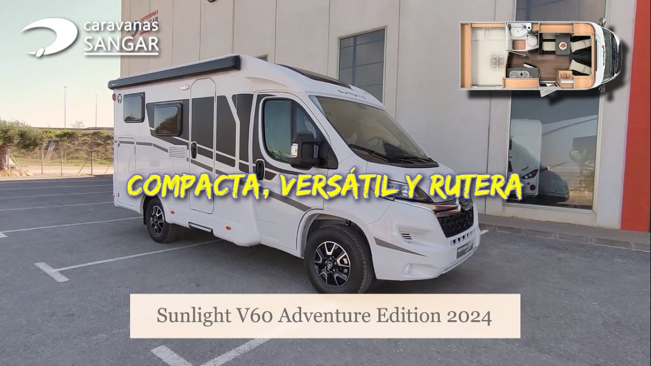 Nueva Sunlight V60 Adventure Edition 2024 - CARAVANAS SANGAR