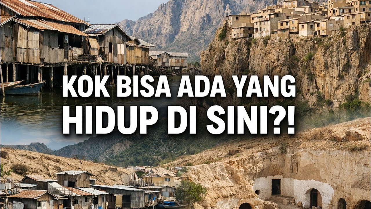 Inilah 8 pemukiman paling tak masuk akal di dunia!