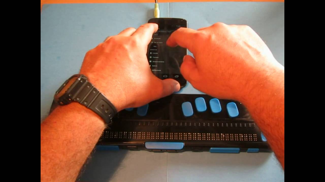 Nexus 4: Accesibilidad Parte 2: BrailleBack