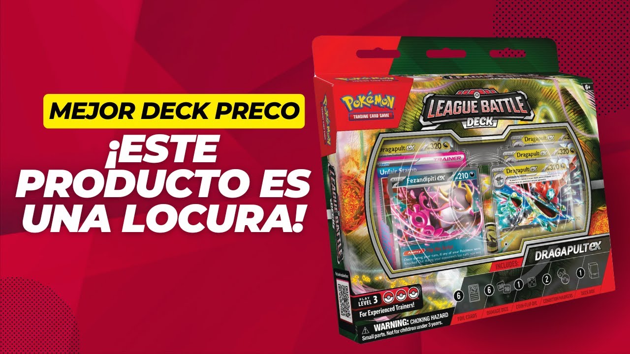 El MEJOR mazo PRECONSTRUIDO - League battle deck de DRAGAPULT EX