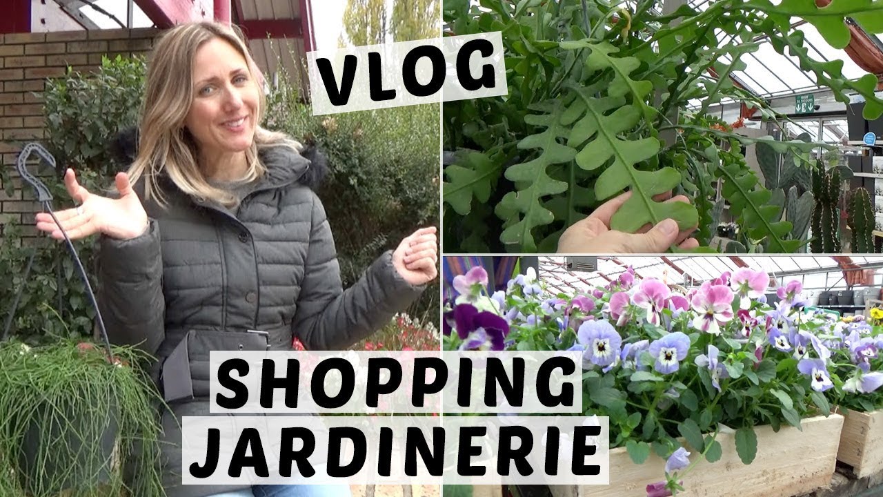 🌿 VLOG PLANTES : MON SHOPPING EN JARDINERIE | ACHATS JARDINERIE POULLAIN