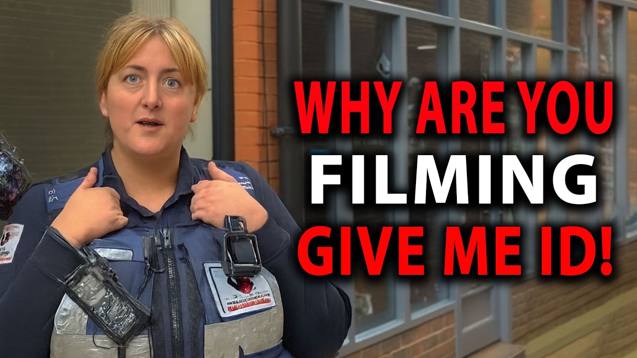 UK Police Demand ID for Filming — Auditor Quotes the Law, Sergeant Orders “Disengage”!