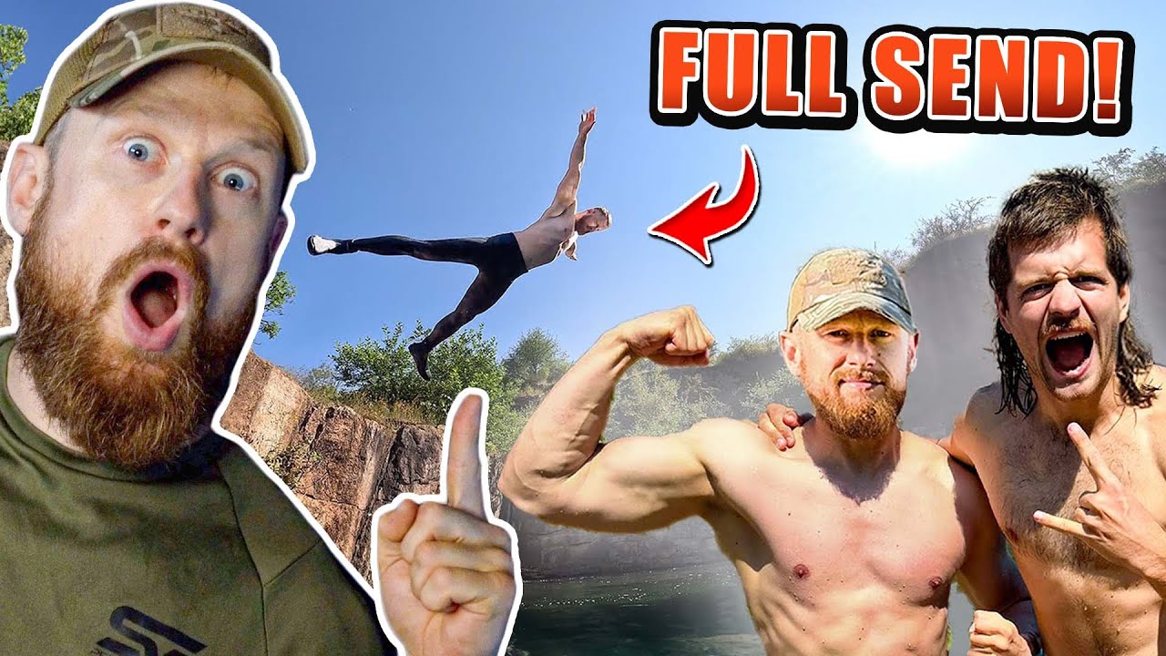 FULL SEND mit Jan Schlappen! - Fritz Meinecke beim Klippenspringen mit Parkour-Profi