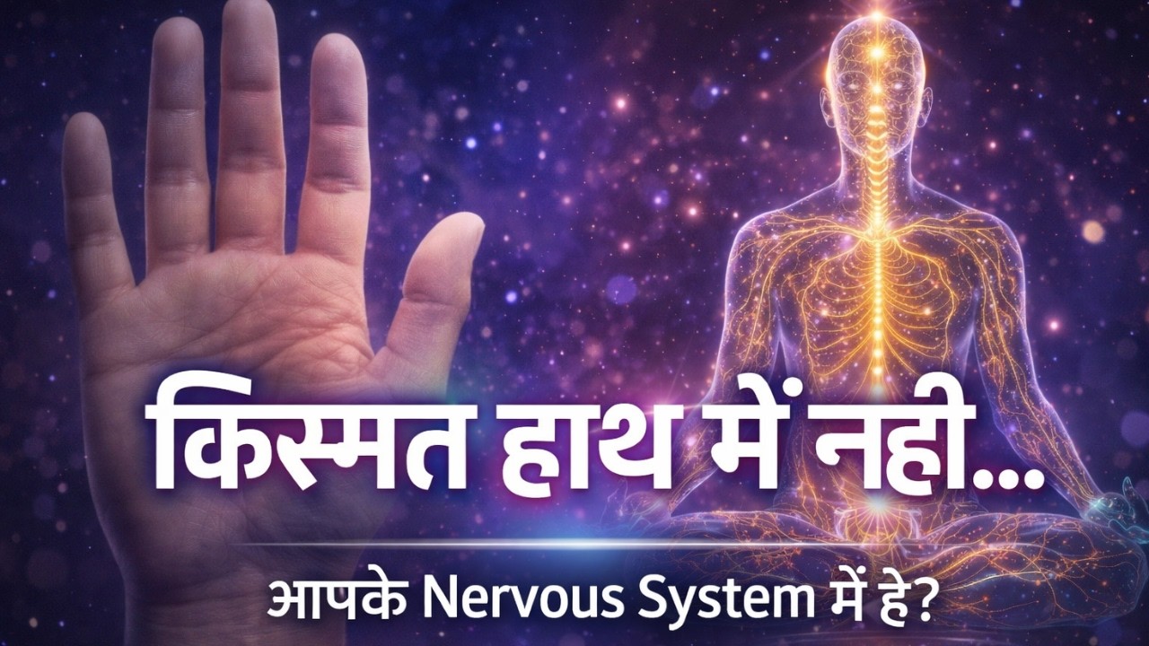 Your Destiny Is Not in Your Palm | 72,000 Nadis & Your Nervous System #soulscience