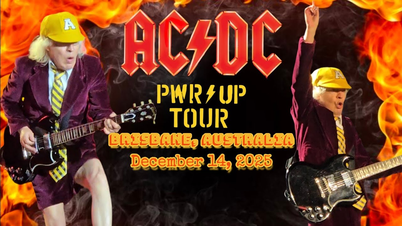 AC/DC - Live In Brisbane, Australia - Full Show - December 14, 2025 - 4K HD
