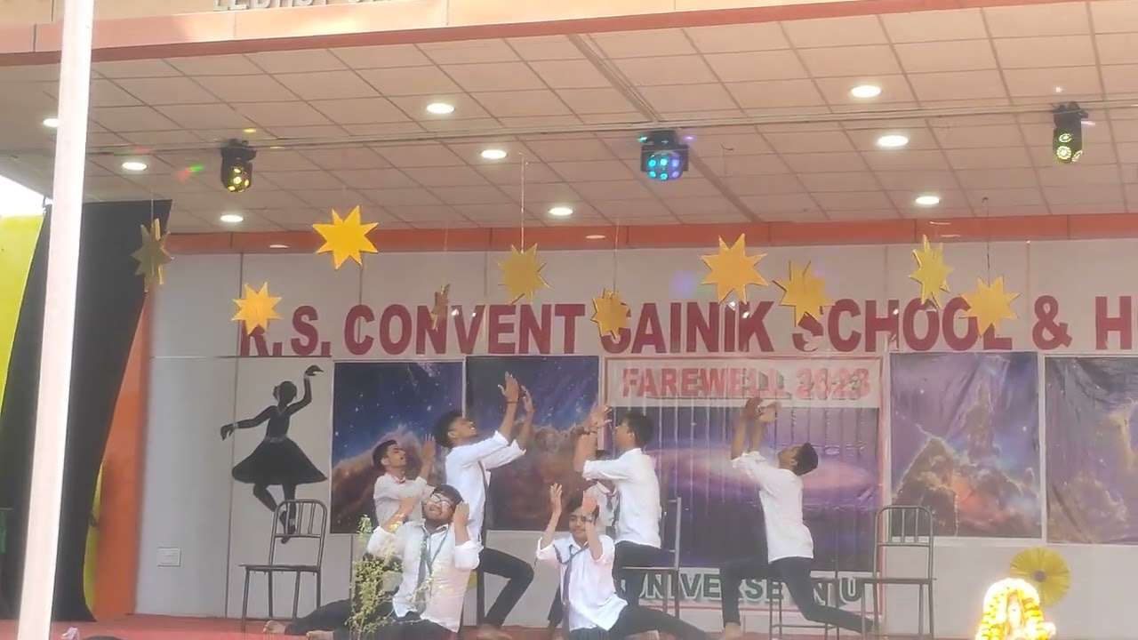 Rs Convent Sainik School and Hostel Varanasi l Farewell dance party#memories#schoollife #viral#dance