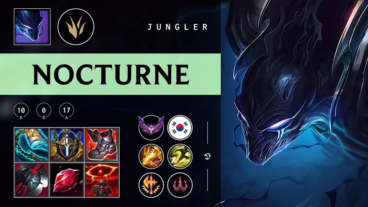 Nocturne Jungle vs Lee Sin - KR Master Patch 25.24