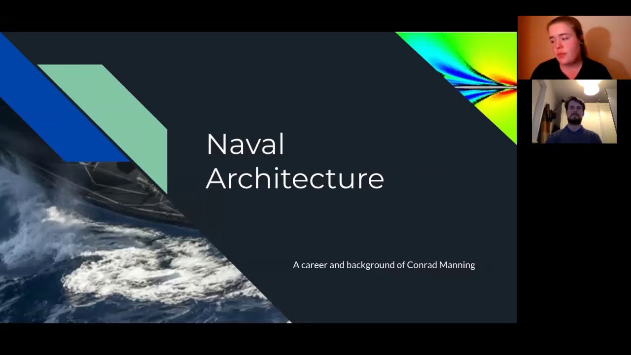 Sea Cadets Careers Awareness Webinar Series - Naval Architect