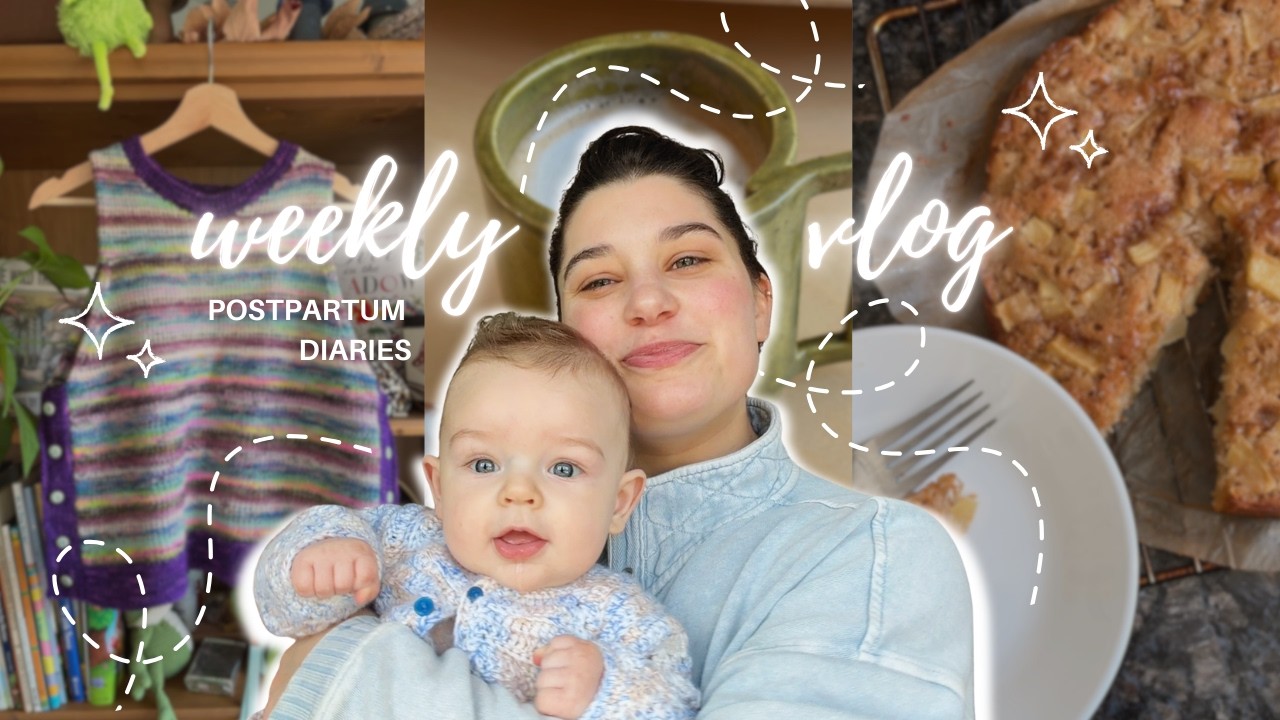 vlog | sleepless nights, returning to work, postpartum, four month old baby