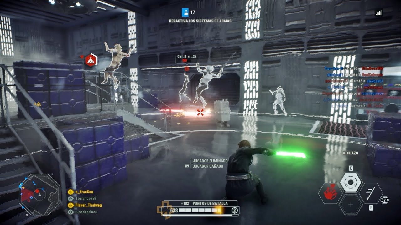 Star Wars Battlefront 2: Asalto Galáctico en Kamino (Luke Skywalker killstreak) (Ryzen 5 3400g)