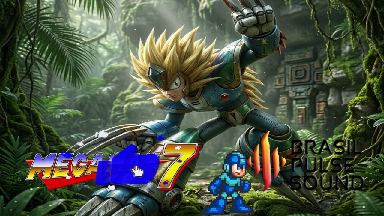 [ BRASIL PULSE SOUND ] Mega Man 7 - Jurassic Jungle - Slash Man Stage