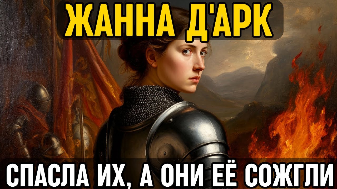 ЖАННА Д'АРК: Как она СПАСЛА Францию, но её ПРЕДАЛИ и СОЖГЛИ заживо как ведьму!