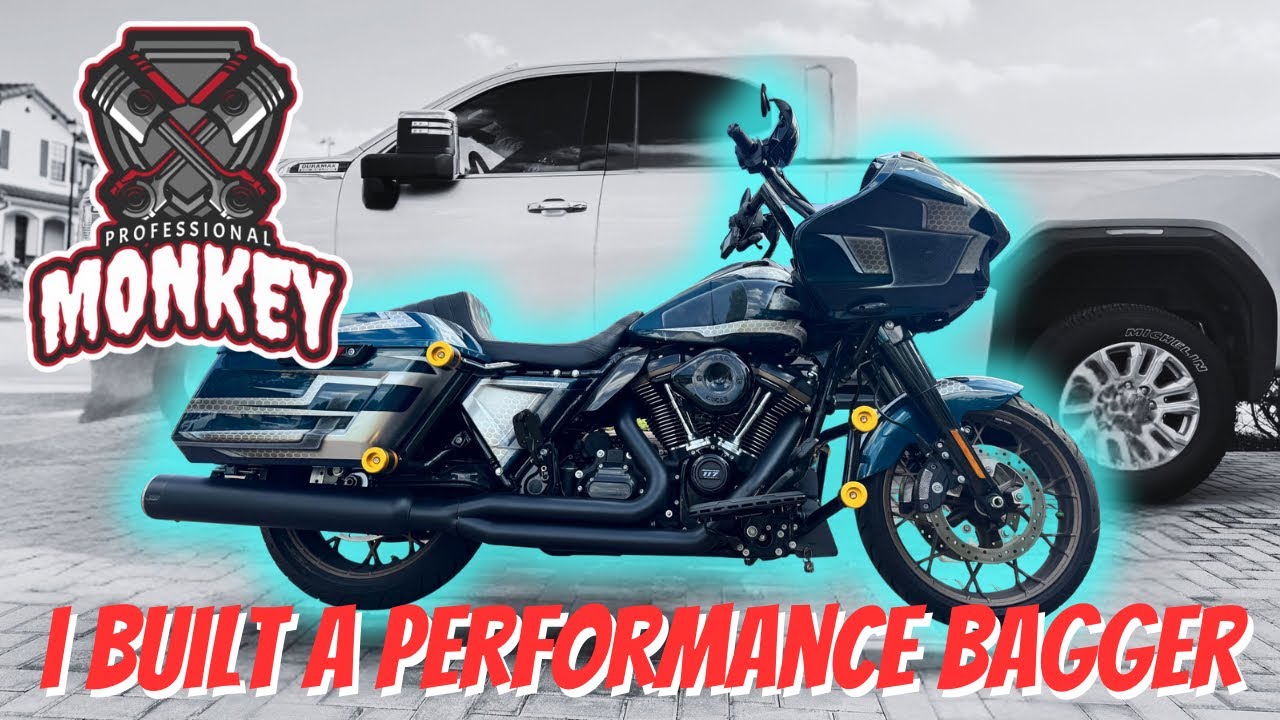 Home Built Harley Davidson Road Glide ST Performance Bagger!