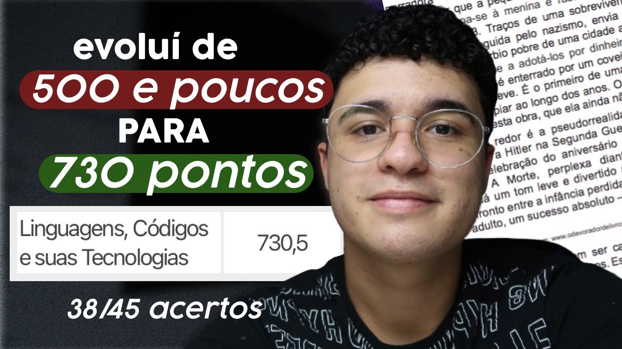como estudar linguagens para o enem e tirar 700+? (n&atilde;o &eacute; s&oacute; interpreta&ccedil;&atilde;o...) | reta final ENEM