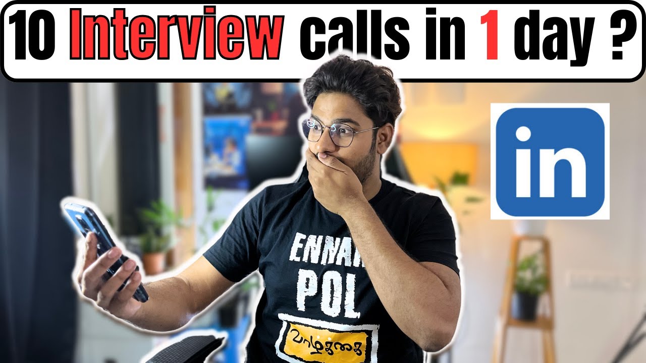 😱Secret Way to get interview calls in Linkedin| 100 %working Strategy in Tamil | Best Linkedin Tips