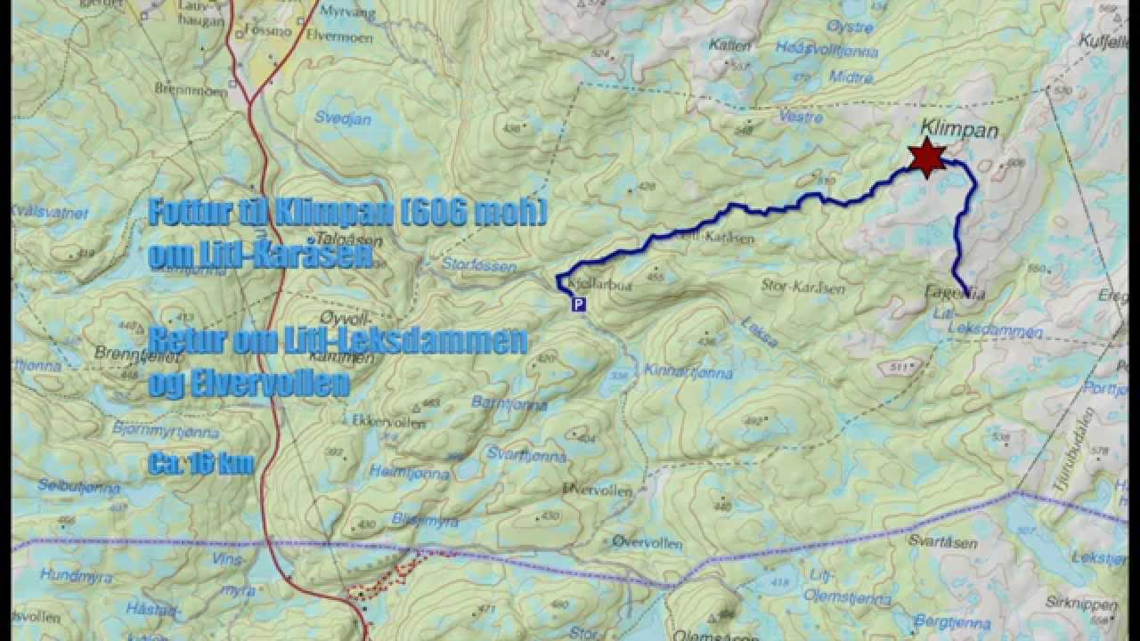 Fottur til Klimpan