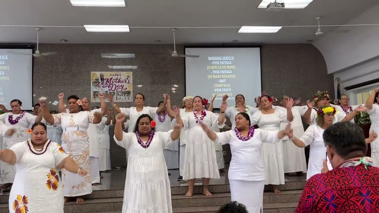 Ieova Irae AG, Tafuna — Mother’s Day 2025 Pese faitaga “Lord I Thank You.”