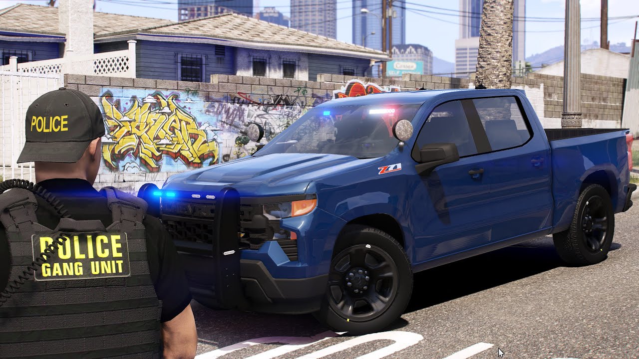 GTA 5 LSPDFR | Stolen Guns & Cars Gang Unit | NEW 2026 Silverado | New Year Patrol | Ultra Graphics