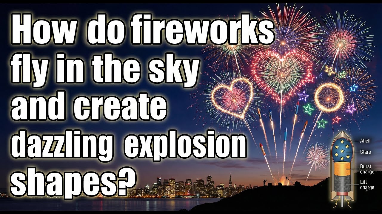 Why Fireworks Explode Into Perfect Shapes?