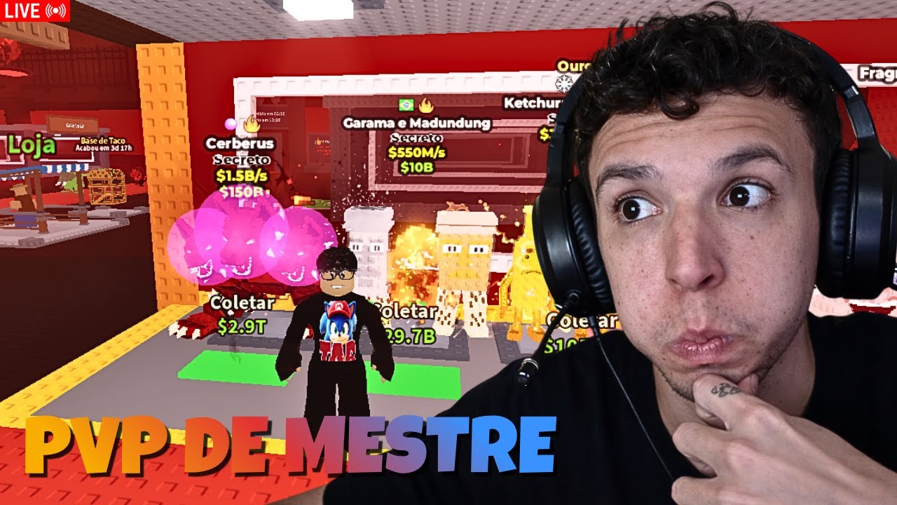 PVP VALENDO BRAINROTS AO VIVO ROUBE UM BRAINROT - TABINHO