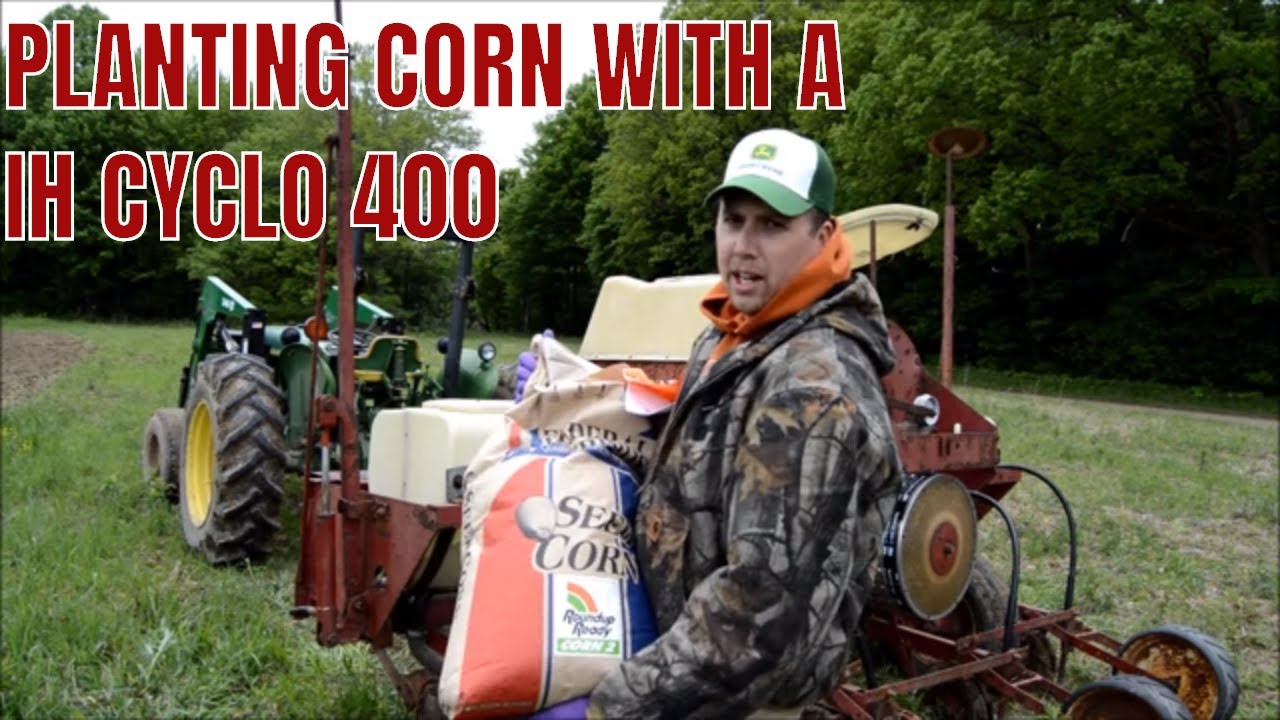 PLANTING CORN WITH CYCLO 400 FOR THE FIRST TIME