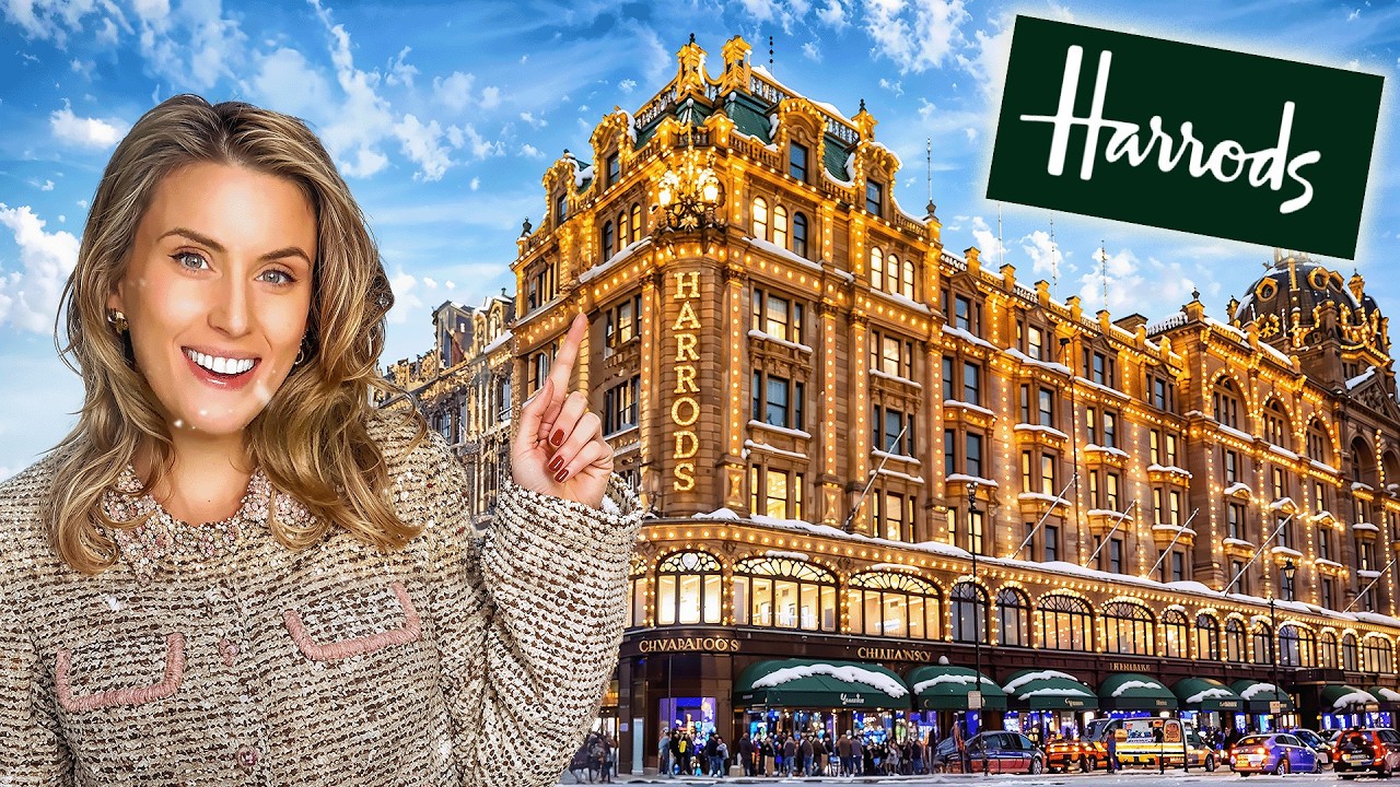 Рождество в самом дорогом магазине мира Harrods🎄