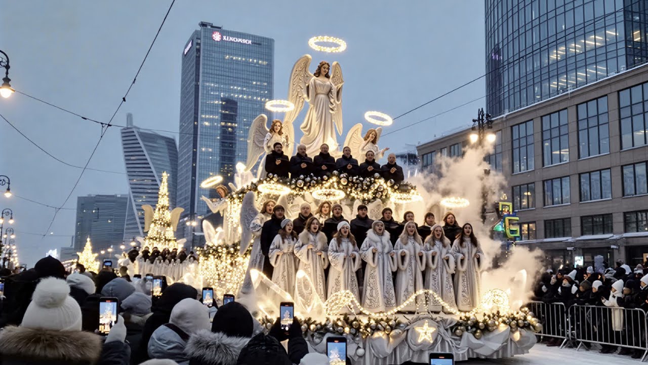 Russian Orthodox Christmas 2026 Moscow – Midnight Liturgy & Bells  4K