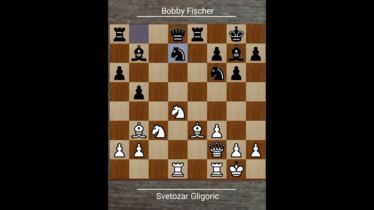 Svetozar Gligoric vs Bobby Fischer • Stockholm Interzonal 1962: 