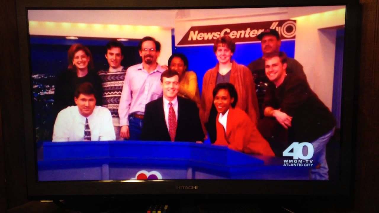 The last few minutes of NBC40 WMGM in South Jersey before NBC pulled the plug on their affiliation.