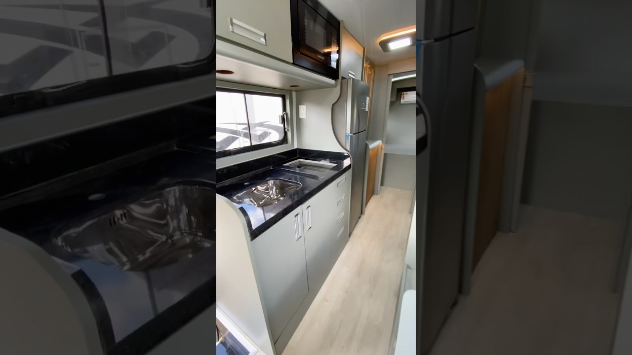 &Oacute;timo #motorhome feito em um #micro&ocirc;nibus
