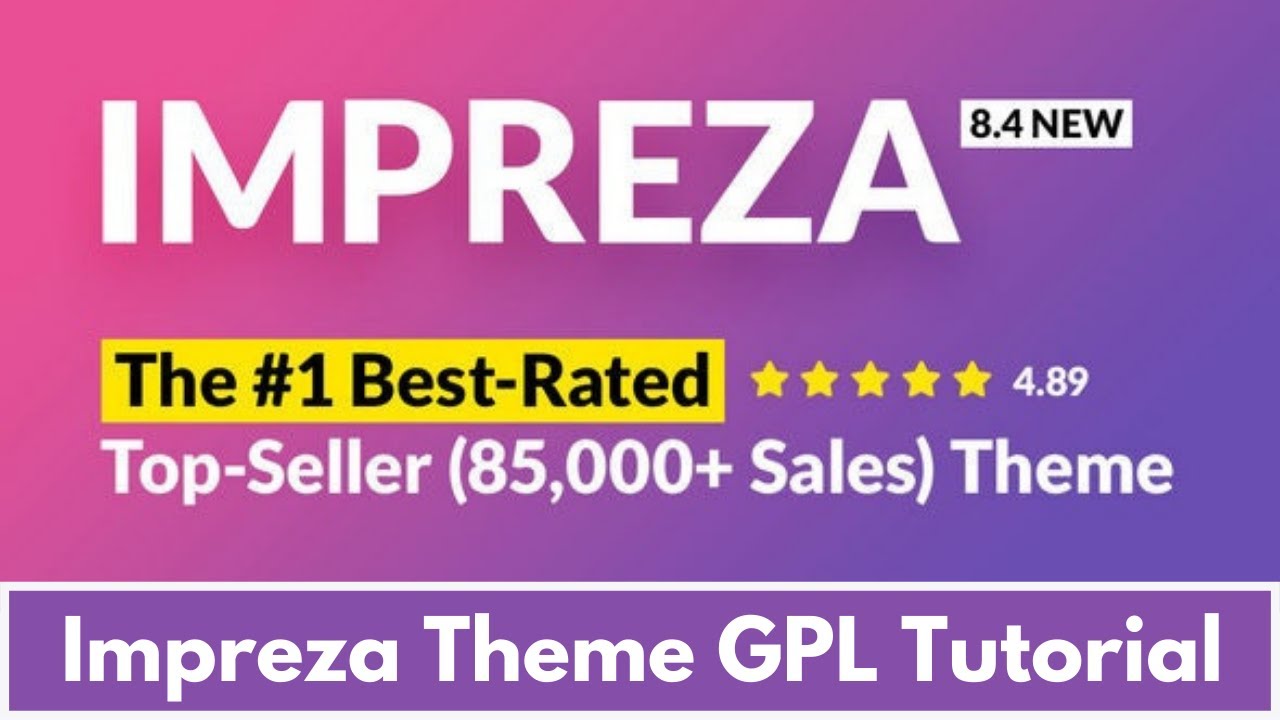 Impreza Theme GPL Demo Installation and⚡️Activation Tutorial - Real GPL