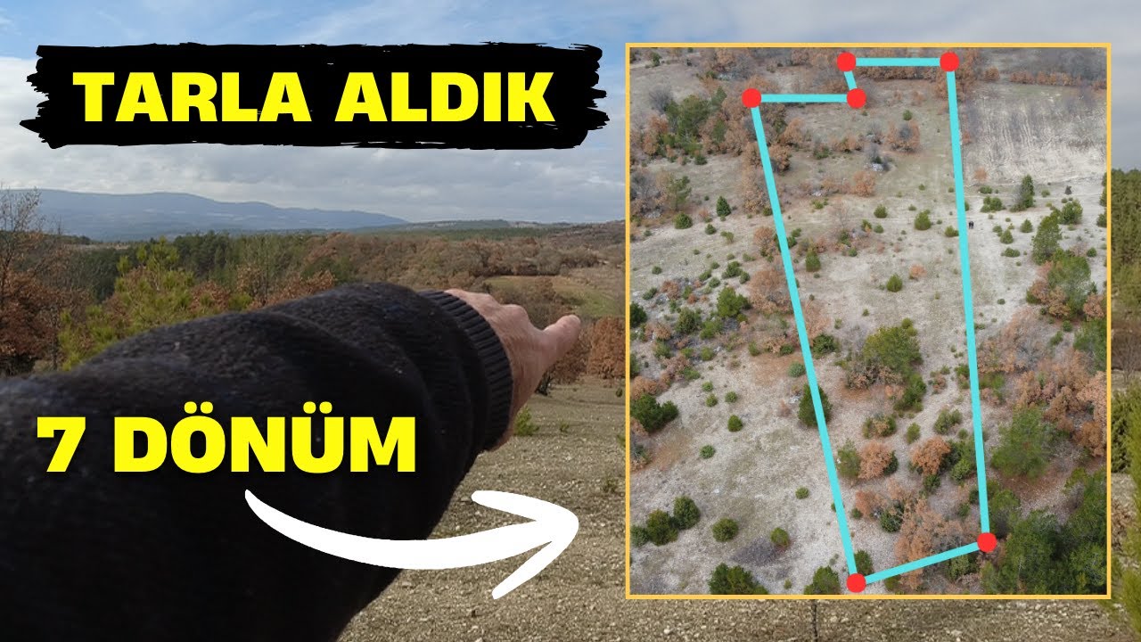 ÇİFTLİK KURMA HAYALİNE İLK ADIM