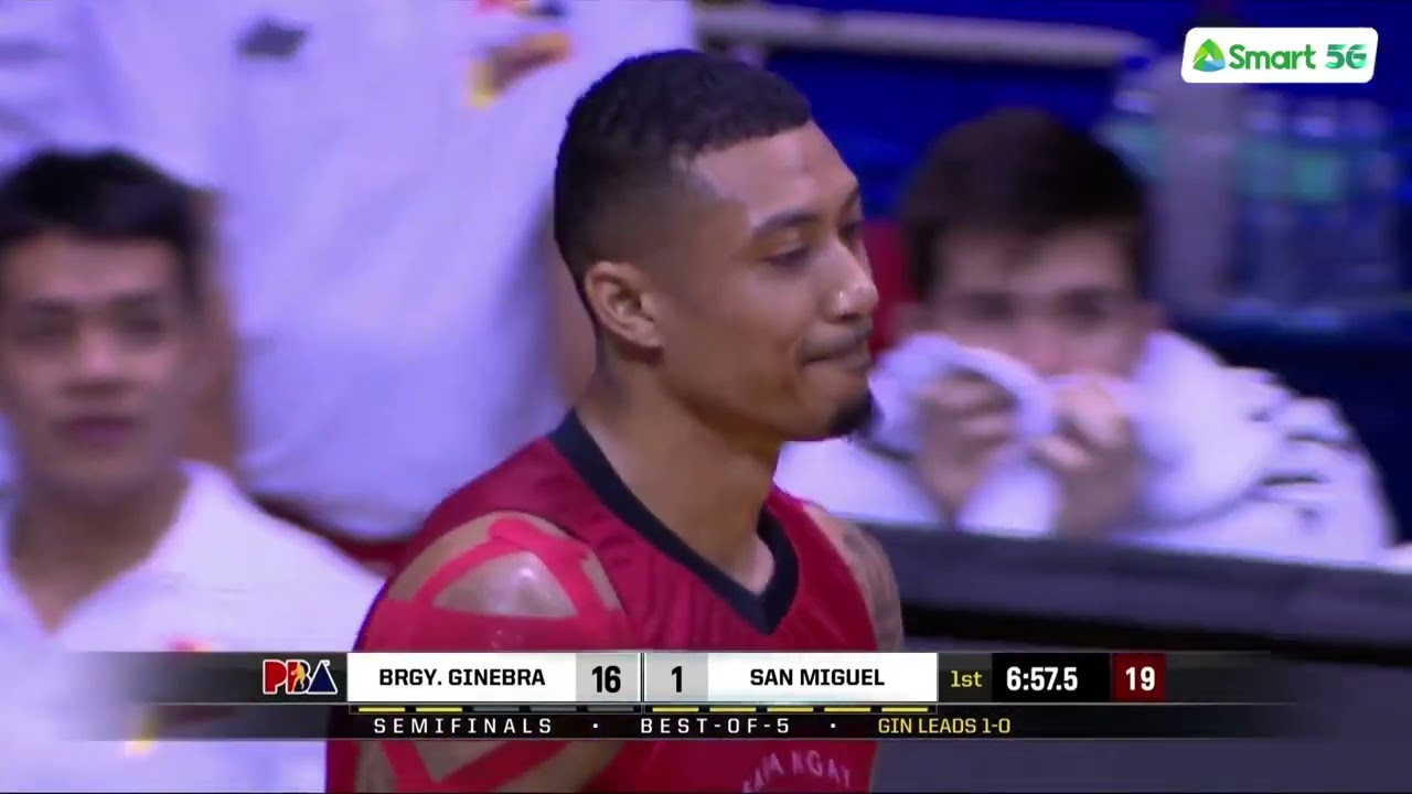 Jamie Malonzo Dunk Attempt on CJ Perez
