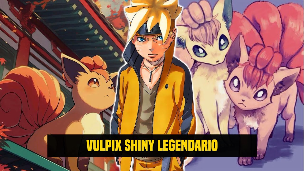 QHPS Naruto Renacía En El Mundo POKÉMON Y Su Fiel Compañero Era Un VULPIX SHINY Legendario?