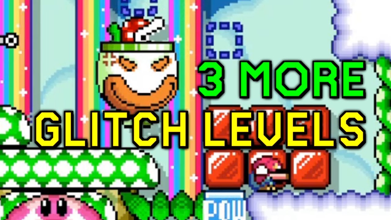 3 more glitch levels - Super Mario Maker 2