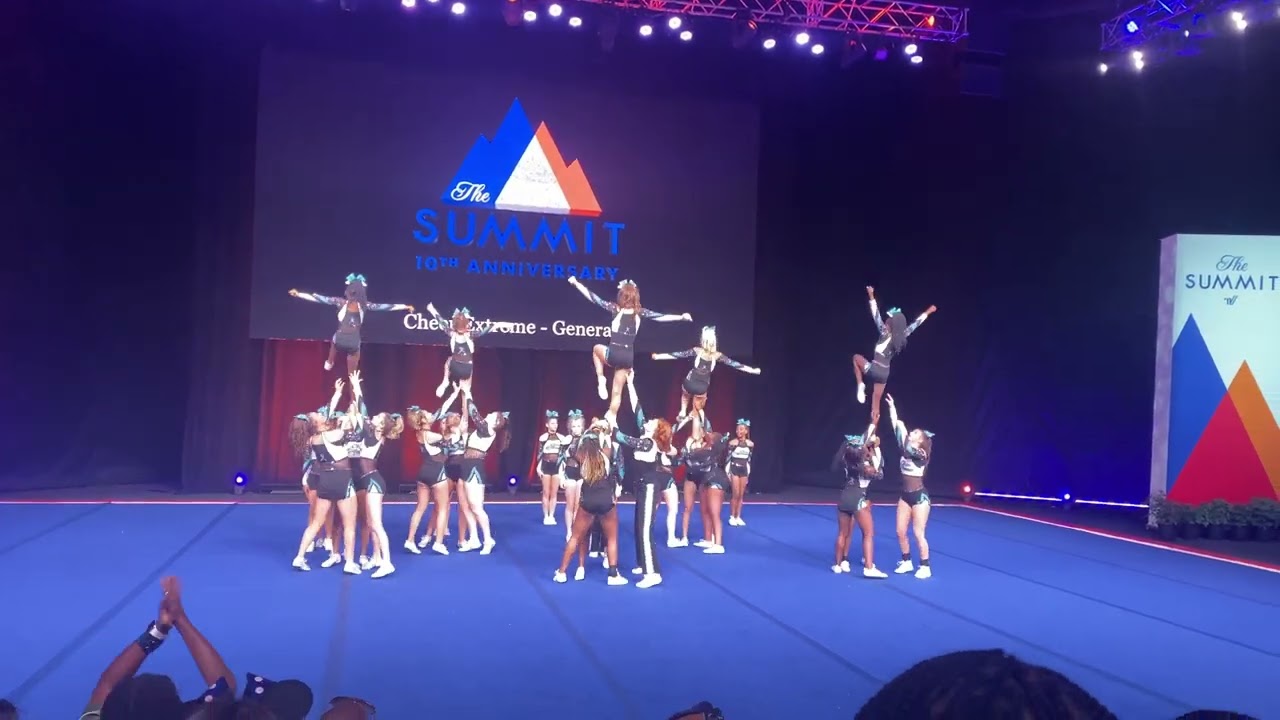 Cheer Extreme Generals Summit 2022 Day 1.  Junior level 4