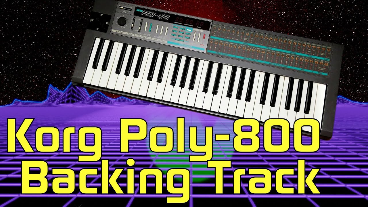 Korg Poly-800 Backing Track