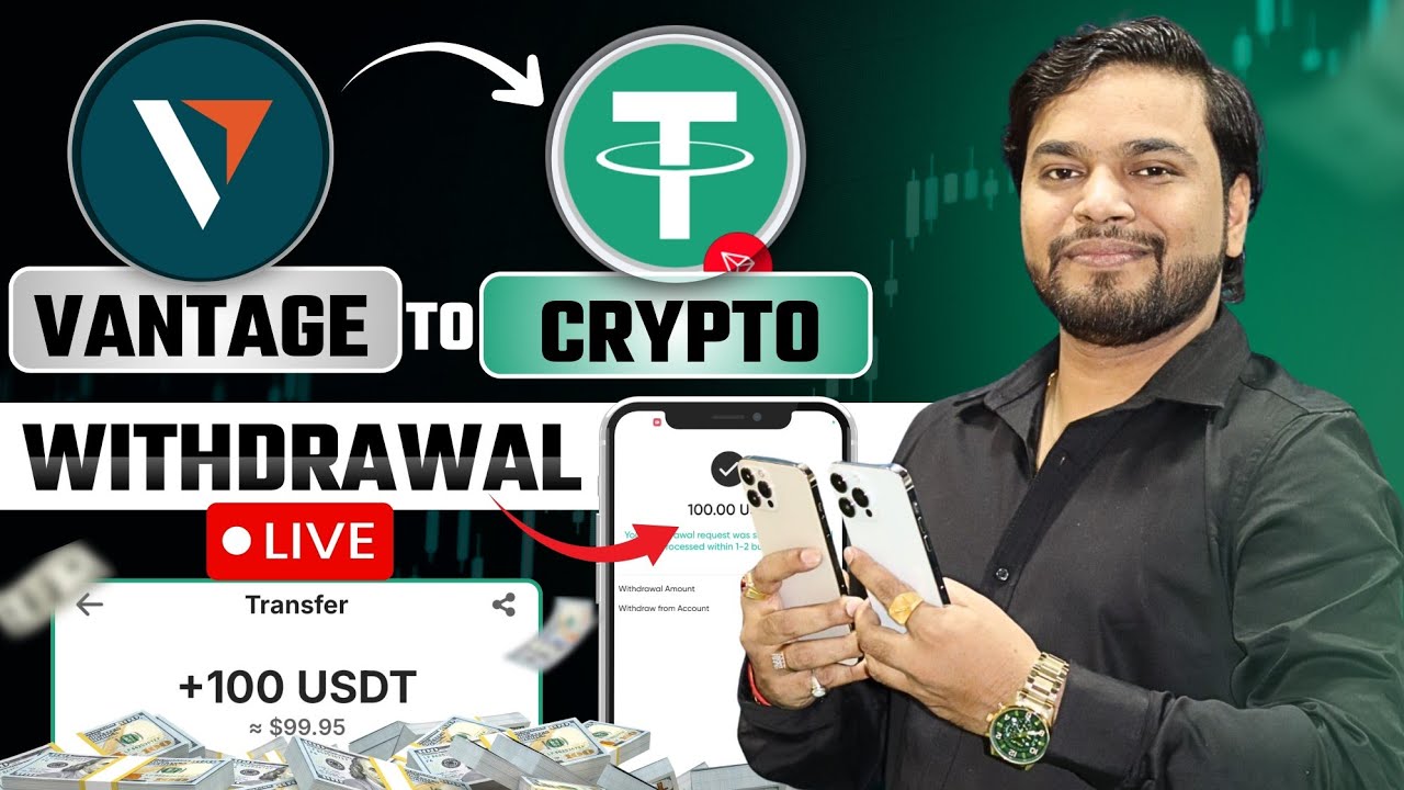 Vantage Withdrawal | Vantage Me Money Withdrawal Kaise Kare | How To Withdraw From Vantage To Crypto
