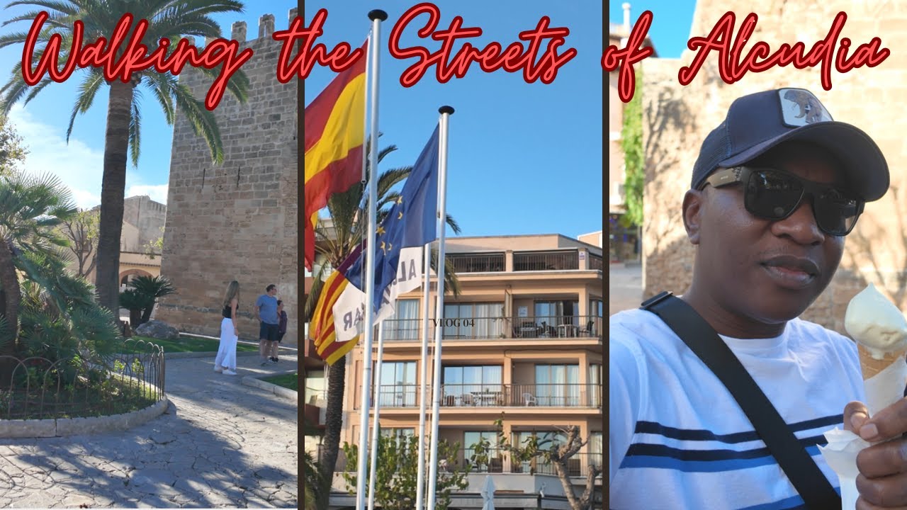 🚶‍♂️Walking the Streets of Alcudia Spain 🇪🇸 | Real Street Life