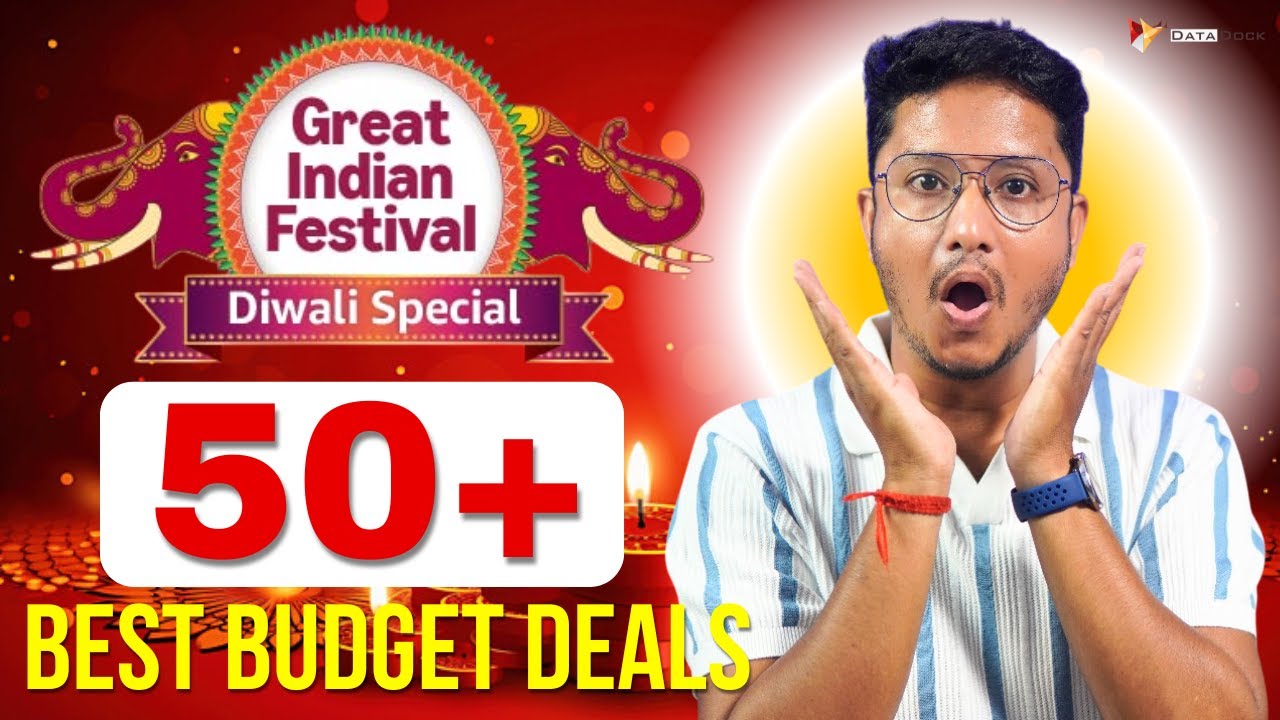 50+ Best Budget Deals on Amazon Great Indian Festival Diwali Special 2025 #datadock #diwalisale